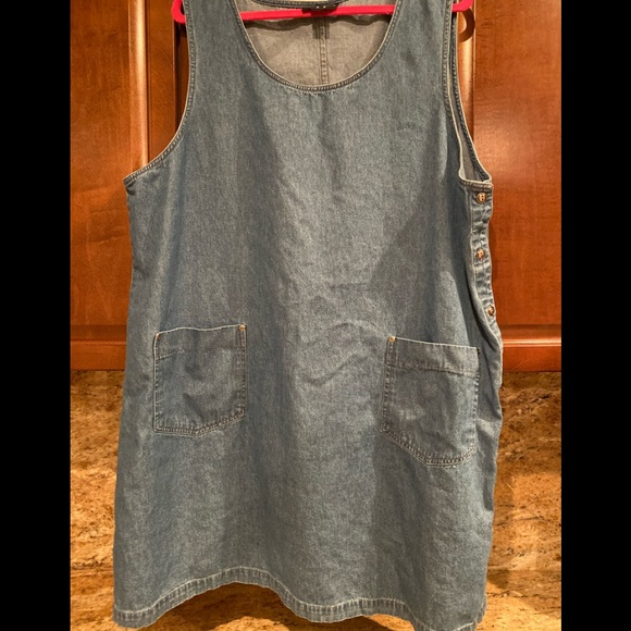 TY Original Wear Dresses & Skirts - “TY WEAR” JEAN JUMPER 100% COTTON!!